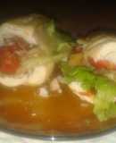Sándwich de alitas recicladas