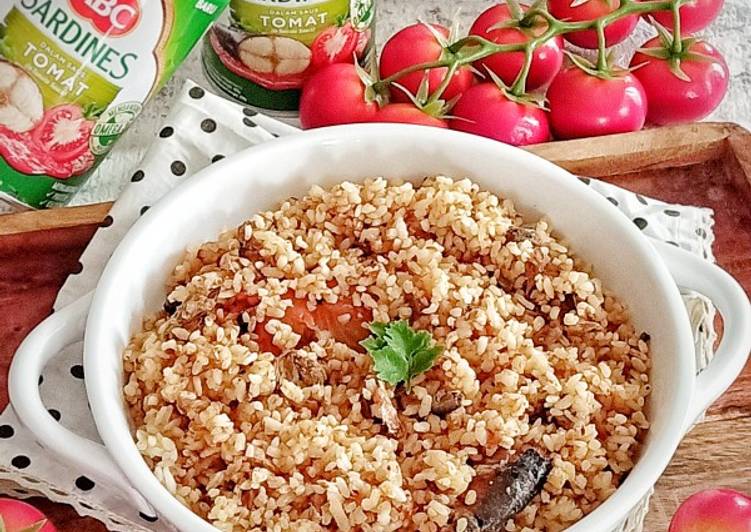 Resep Nasi Sarden Rice Cooker Yang Nikmat