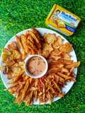 Creamy Mayo Cocktail Dip serve with French Fries 🍟🍟