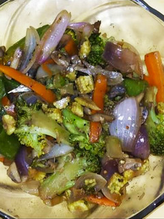 மஸ்ரூம் வெஜிடபிள்ஸ் ஸ்டிர் ஃப்ரை (Mushroom Vegetable Stir Fry Recipe in Tamil) செய்முறை முக்கிய புகைப்படம்