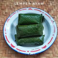 Lemper Pandan Isi Ayam-レシピのメイン写真