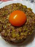Steak tartar de carne de potro