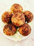 Polpette di merluzzo al limone ed erba cipollina