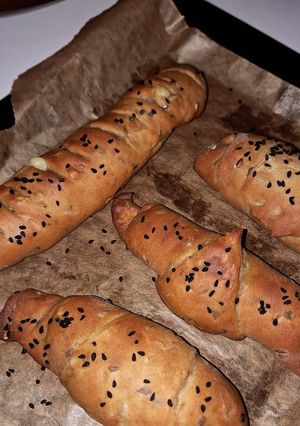 Une photo de Croissants salés