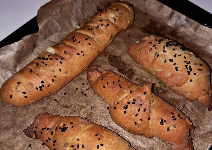 Croissants salés