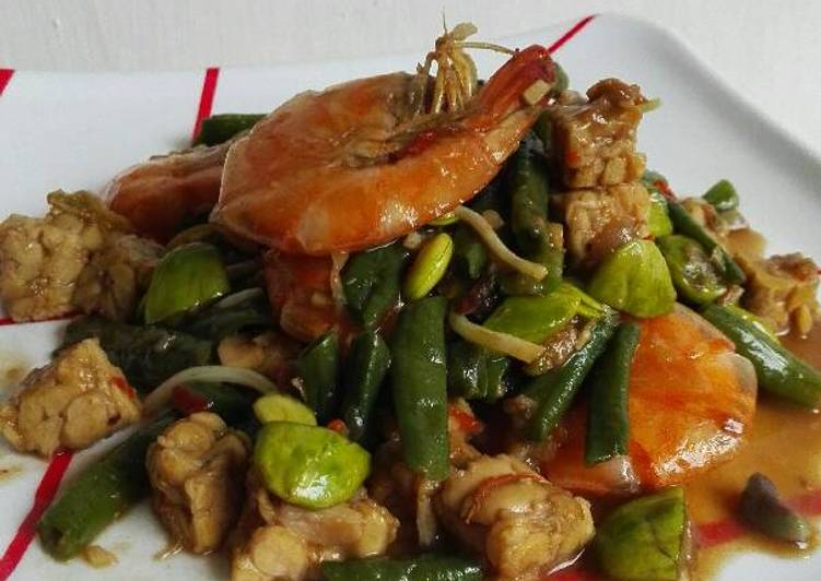 Resep Udang Pete Saus Tiram, Menggugah Selera