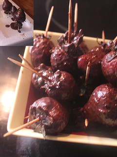 Una foto de Fresas cubiertas de chocolate