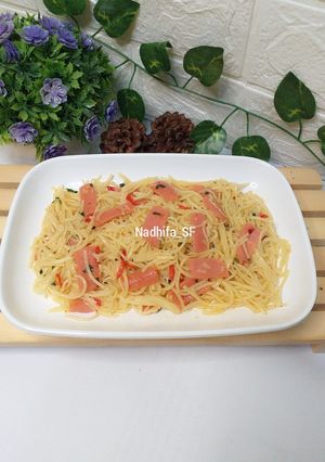 Foto resep Spaghetti aglio e olio