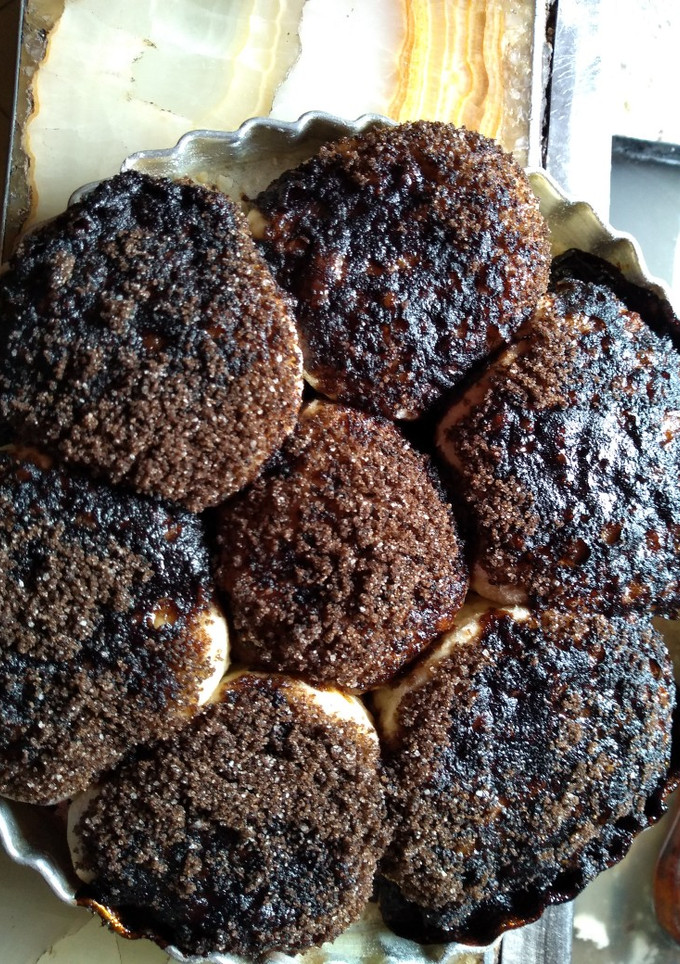 Una foto de Tortitas negras súper fáciles