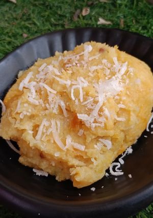 A picture of Sweet potato halwa.