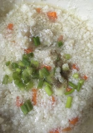 รูปของ โจ๊กไข่ขาว #ไมโครเวฟ#Low fat