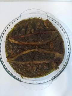 عکسی از دستور بادمجان شکم پر(بادمجون کباب شمالی)