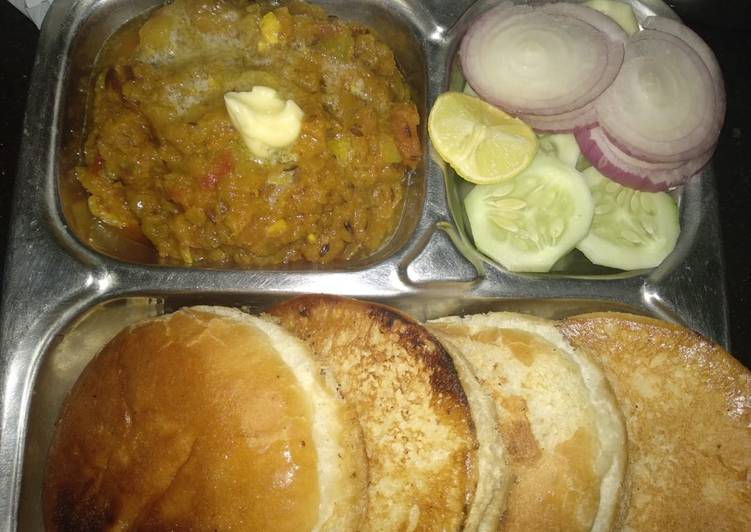 Recipe of Favorite Pav bhaji