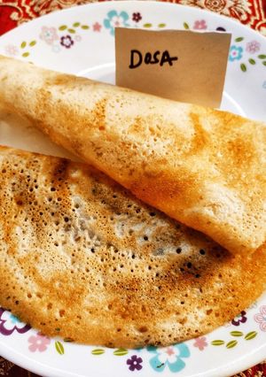 A picture of Crispy Plain Instant Dosa.