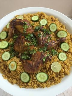 صورة لوصفة كبسة دجاج 😋