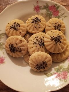عکسی از دستور شیرینی برنجی ماهیتابه ای با روغن مایع