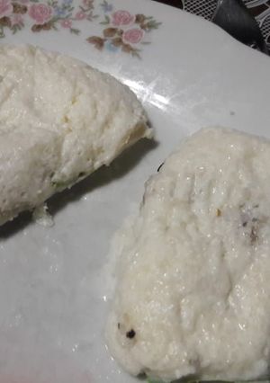 Una foto de Cuadrados de Arroz Rellenos (Vegetariano)