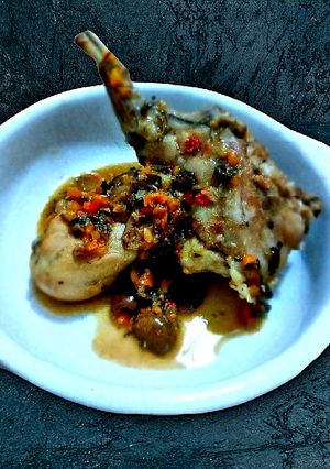 Foto di Padellata di pollo e coniglio
