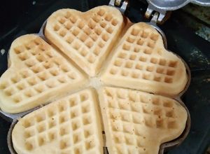 Foto resep Kue Wafel simpel, takaran sendok