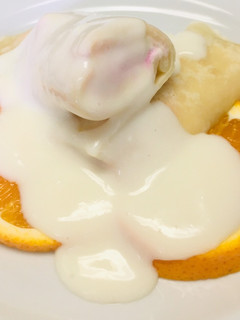 Foto resep Pancake ice cream dengan vanila sauce