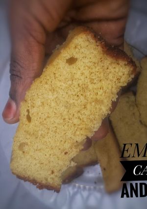 A picture of My signature vanilla cake loaf.