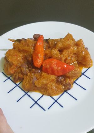Foto resep Sambal goreng krecek kacang merah
