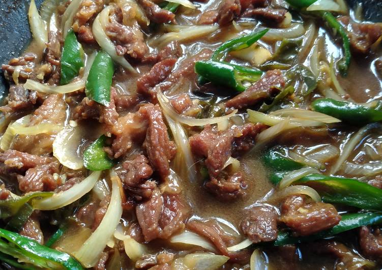 Siap Saji Beef teriyaki Ala Rumahan