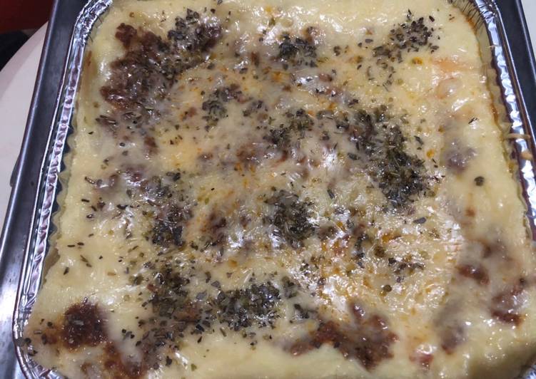 Resep Lasagna rasa resto, gampang dan simple yang enak