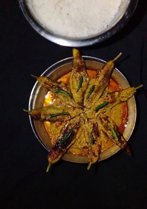 বাসন্তী বেগুন (Basonti Begun recipe in bengali) রেসিপির প্রধান ছবি