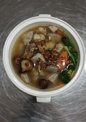 Hình của món Sợi trắng trong đồi khoai.