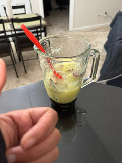 A picture of Celeriac apple pear smoothie.