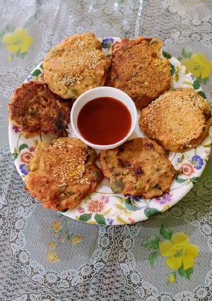 A picture of Lauki (Bottlegourd) Chhilka Chilla.