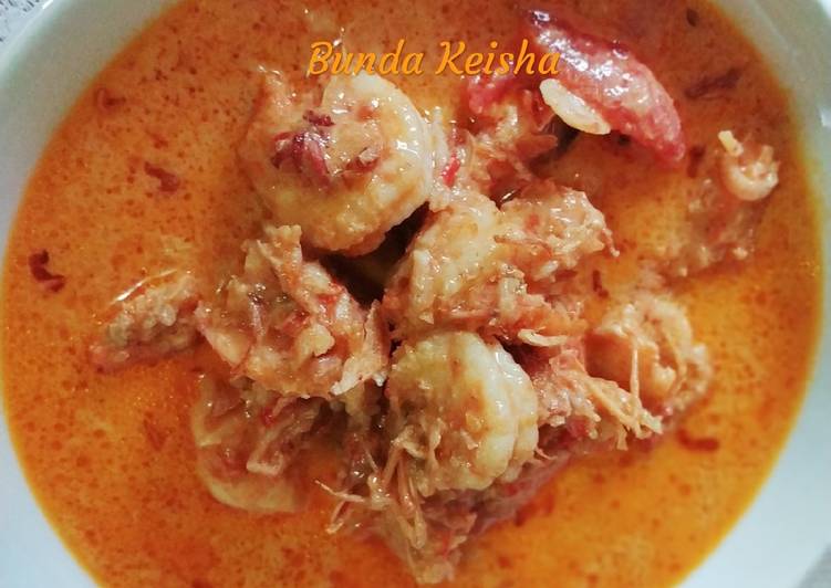 Resep Gulai Udang Terasi Anti Gagal