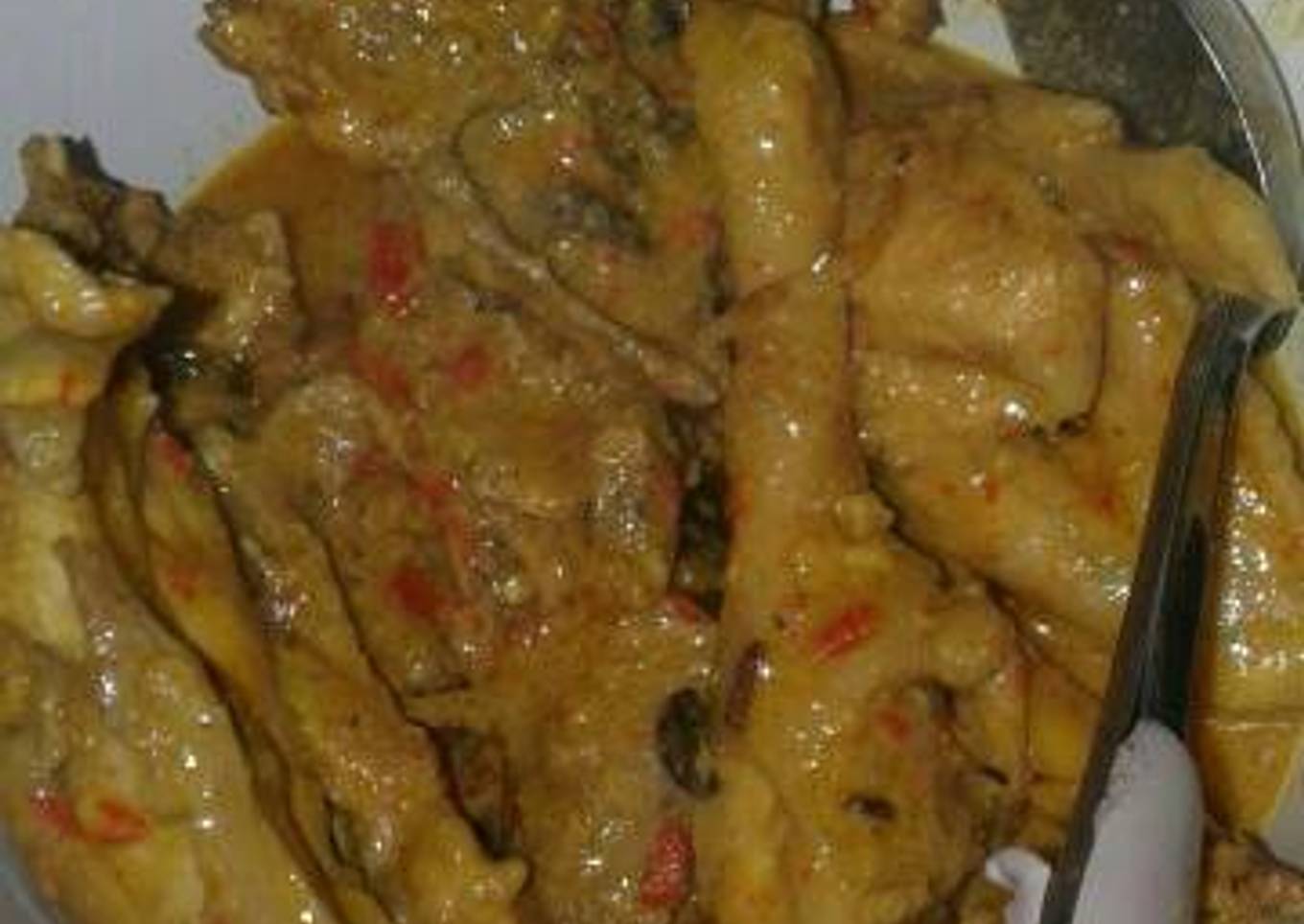 Rendang ayam kampung