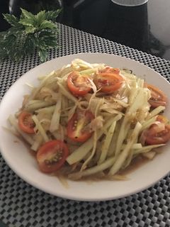 Foto resep Soumtam (papaya salad)