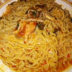 A picture of Simple yummy indomie.