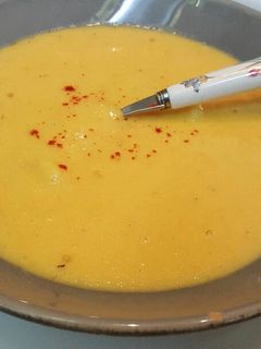 Una foto de Crema de bacalao