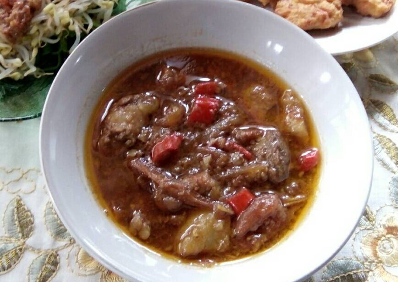 Babi Kecap Saus Inggris