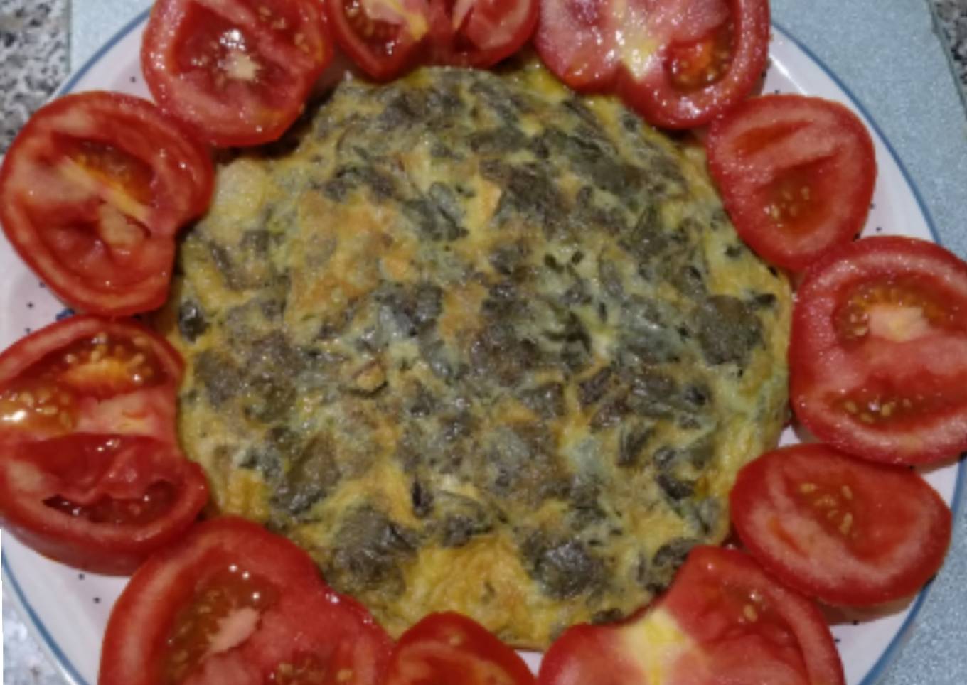 Tortilla de Verdolaga