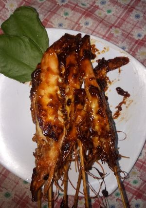 Foto resep Udang bakar madu teflon