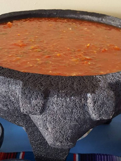 Una foto de Salsa Yesi. (Salsa de jitomates y chiles de árbol)