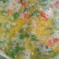 A picture of Dal methi palak.