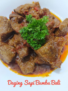 Foto resep Daging Sapi Bumbu Bali