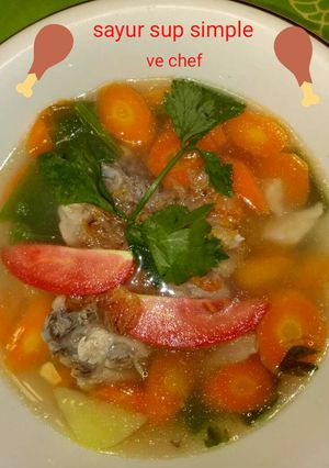 Foto resep Sayur sup simple
