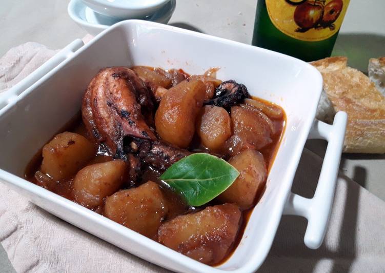 Guiso de pulpo