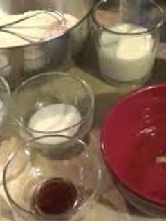 Una foto de Waffles Caseros De Vainilla Receta