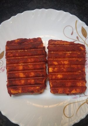 A picture of Crispy Grilled Paneer.