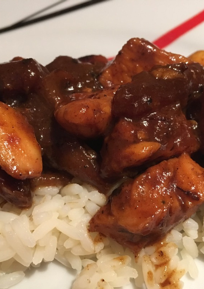 Una foto de Pollo al estilo tajine