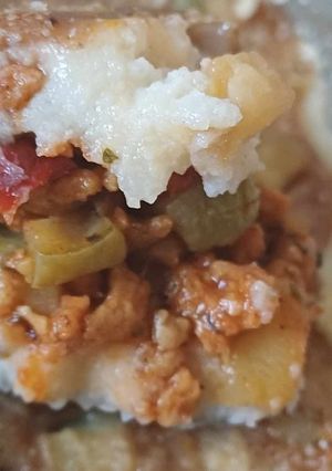 Una foto de Pastel de papas