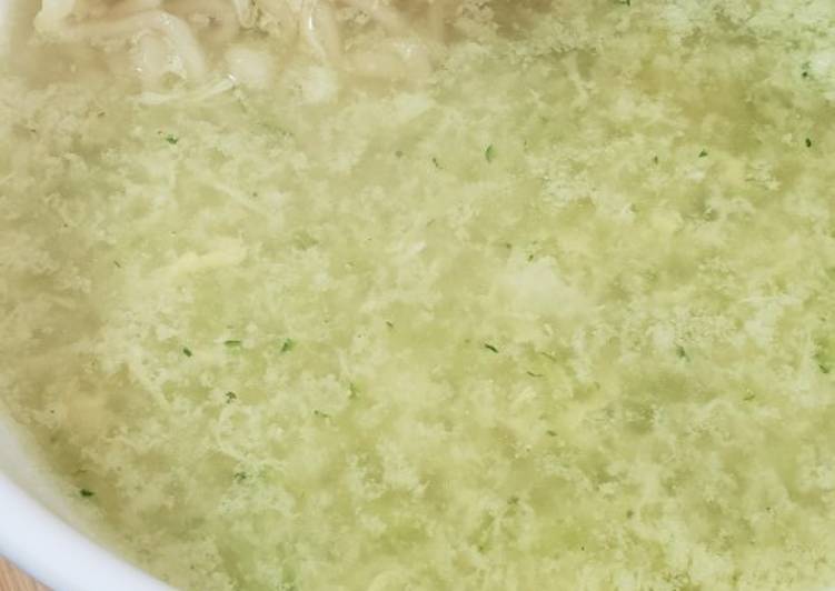 Easiest Way to Make Super Quick Homemade Toddler Friendly Green Noodle Soup